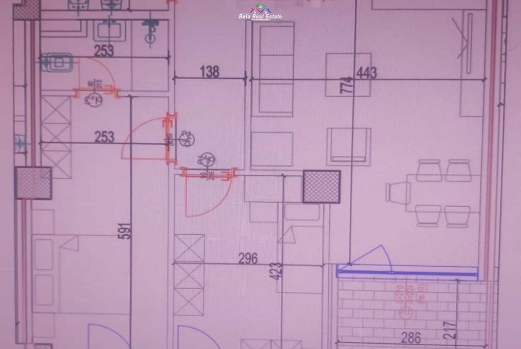 Apartament Ne Shitje 1+1 Ne Paskuqan ( ID B110548) Tirane