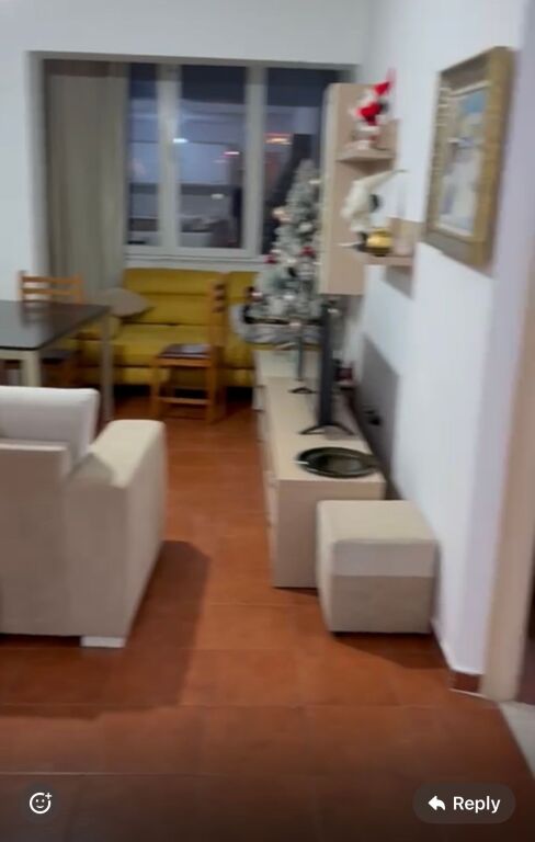 1+1,arredato 6° piano senza ascensore,vasil shanto,600 euro trattabili