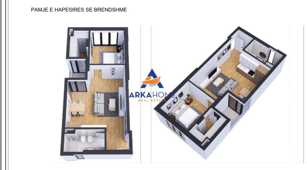 SHITET APARTAMENT 1+1+BALLKON "PRANE RRUGES SAMI FRASHERI, BLLOK" 342.000 EURO