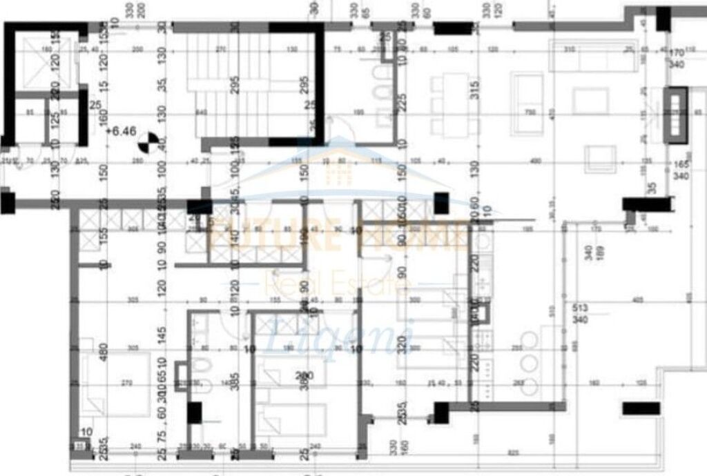 For sale, Penthouse 3+1+2 Parking Spaces, Tulipan Residence, Tirana.