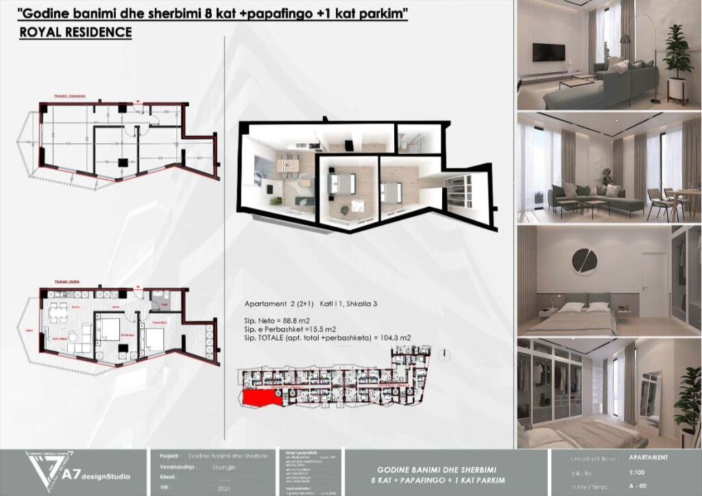 🏡 APARTMENT FOR SALE – 2+1 | Royal Residence