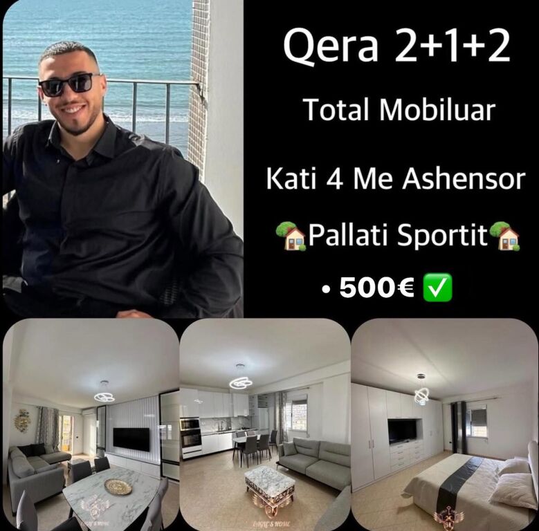 🏡 APARTMENT FOR RENT  • 2+1+ 2 with balcony  ☎️  💰 Price: 500€  net ✅