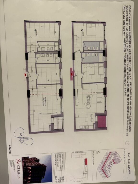 Apartment 2+1+2 for Sale/ New Boulevard/ Train Station