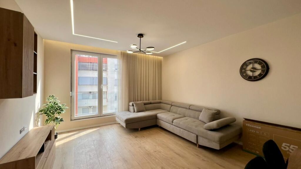 Hera e Pare me Qera✨️: 1+1📍Bulevardi i Ri (Prane Spak) - 65,000 Lek/Muaj - S.65m² | 100% e Re &amp; e Pabanuar me Pare⚜️