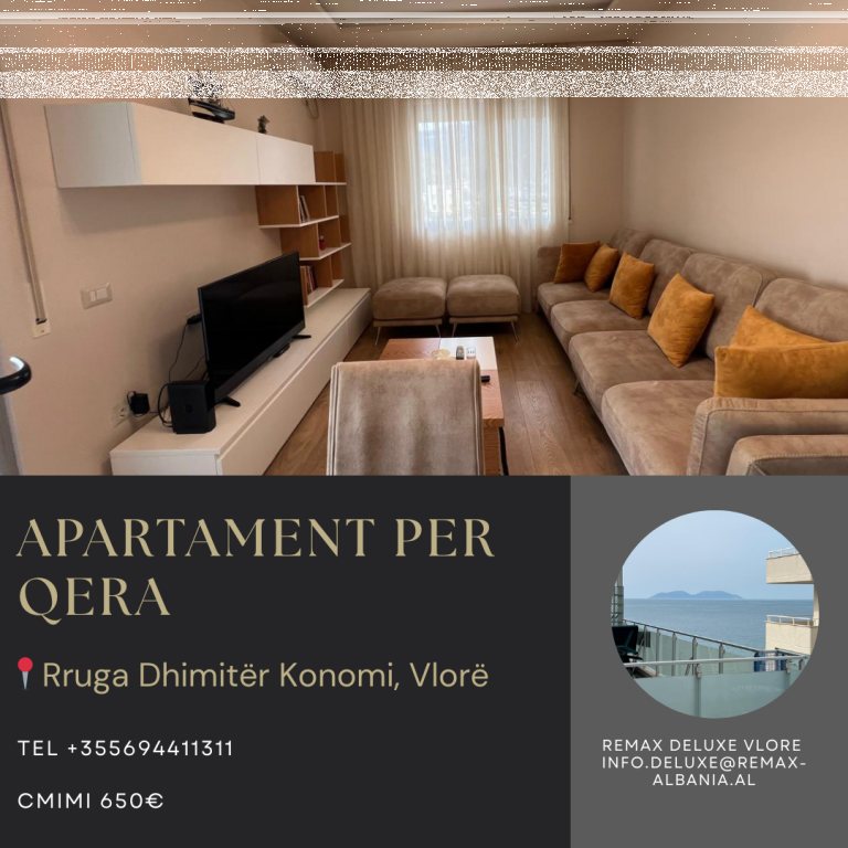 Apartament 2+1 me Qera