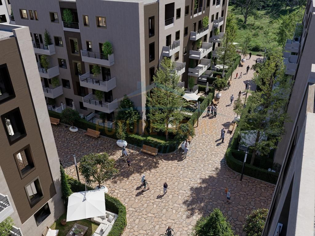 For sale, Apartment 2+1+Veranda, Residence Kodra e Liqenit, Paskuqan, Tirana.