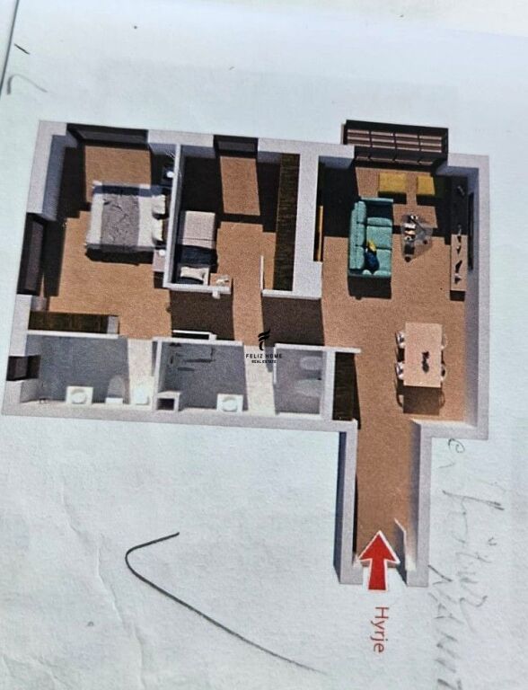 IN VENDITA APPARTAMENTO 2+1+2 KINOSTUDIO 162.000 EURO FH-58461