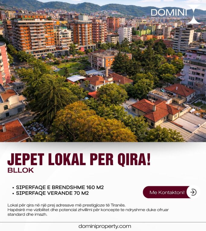 Lokal per qira ne Bllok