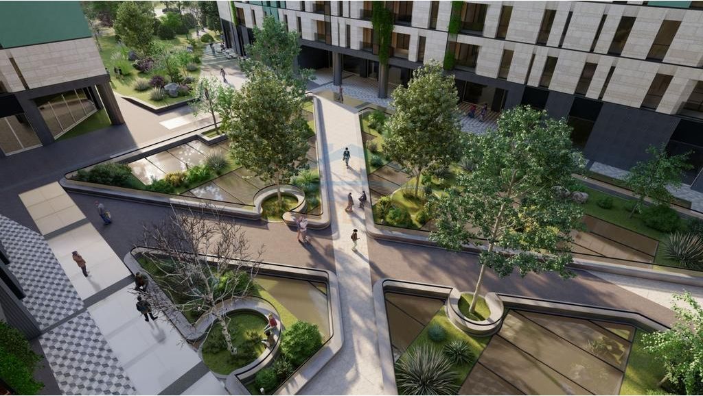 For sale , Apartment 2+1+2 , River Side Residence , Tirana