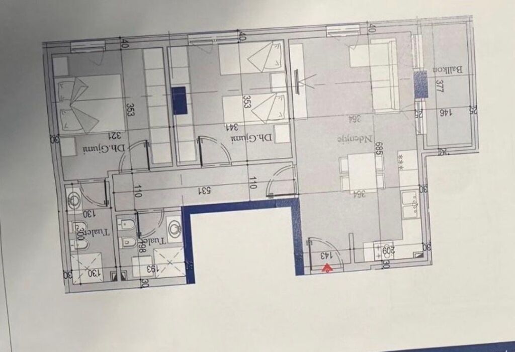 ✨Shitet Apartament 2+1+2 | 📍Ish Dogana, Tirana Entry 2