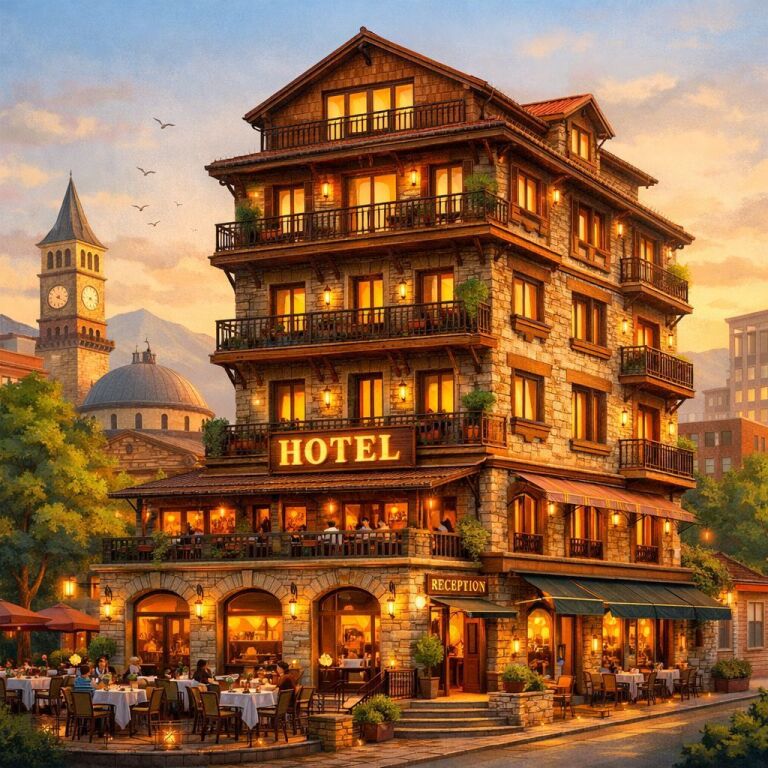 HOTEL PER SHITJE NE QENDER TE TIRANES !