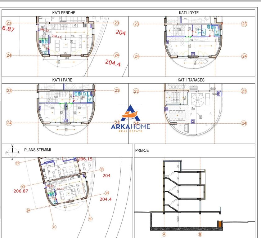 SHITET VILE 3 KATE "FARKE" 409.197 EURO