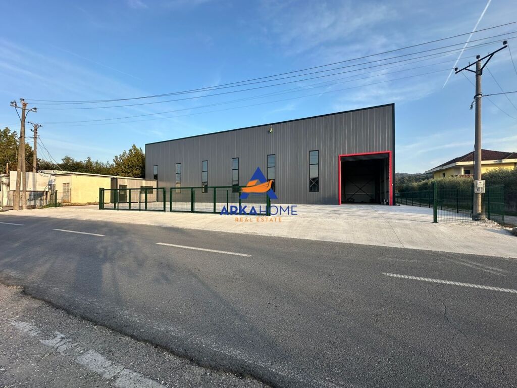 CAPANNONE INDUSTRIALE IN AFFITTO 500M2 "VORE" 200.000 LEKE