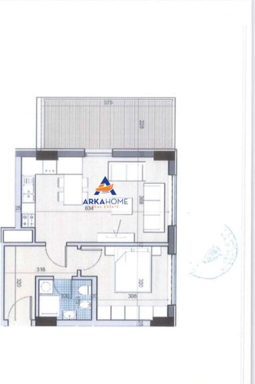 FOR SALE APARTMENT 1+1+BALCONY "UNIVERS CITY" 90,126 EURO