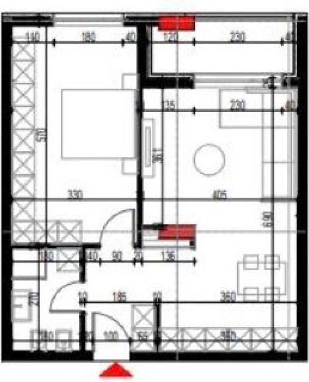 💥Opportunity 950€/m2💥 Paskuqan, Apartment 1+1 for Sale