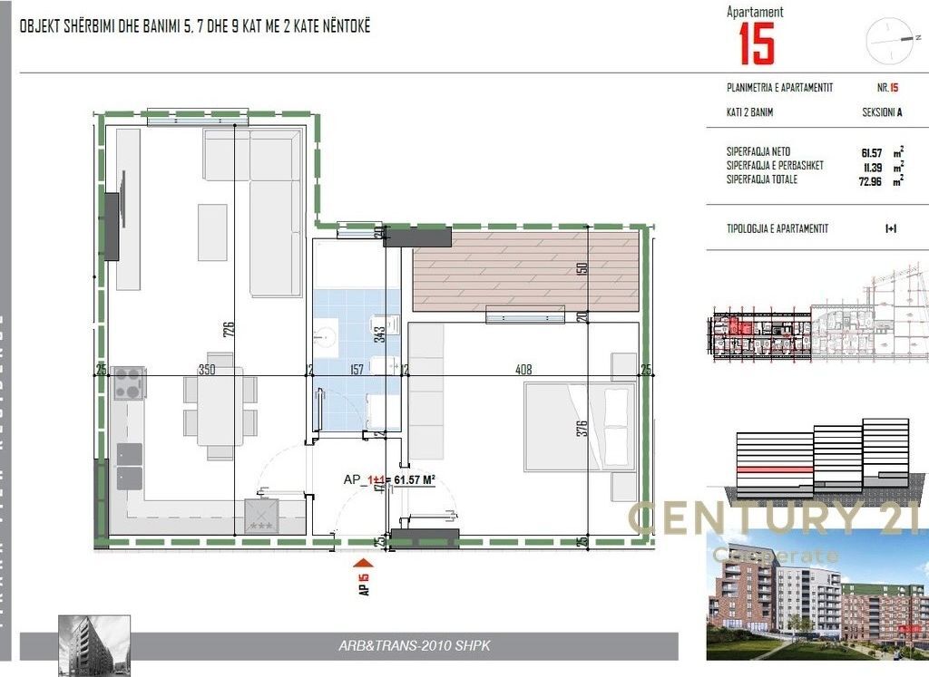 VENDIAMO APPARTAMENTO 1+1 DI FRONTE ALLA VIA 5 - MAJI &amp;