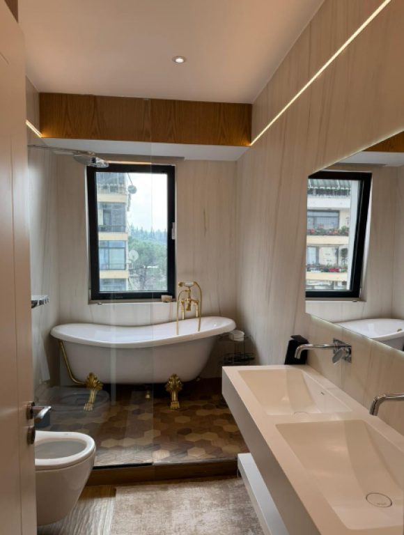 🏡 Apartament Luksoz 2+1+2 për Shitje – Rezidenca Ambassador 3 | pranë Stadiumit Air Albania