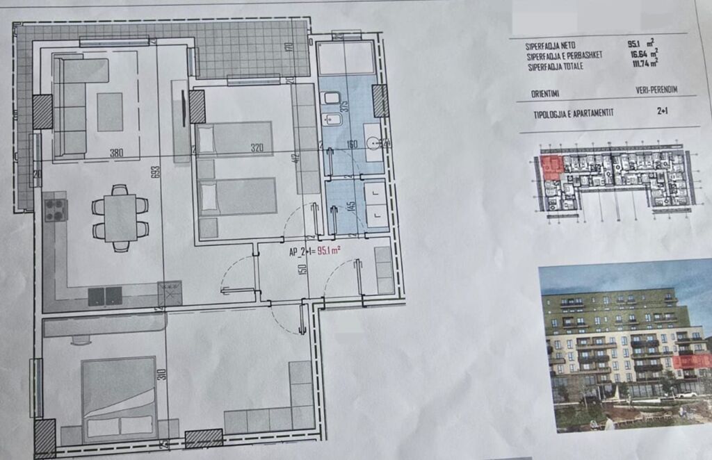 SHITEN APARTAMENTE 2+1 NË ZONEN E KAMZES