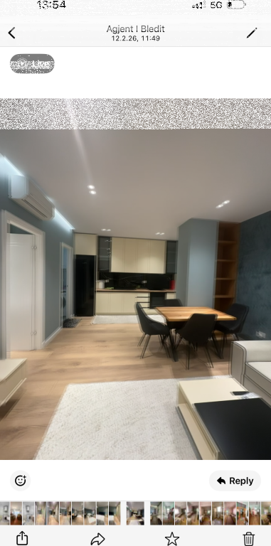 1+1,furnished for the first time,red school,700 thousand lek