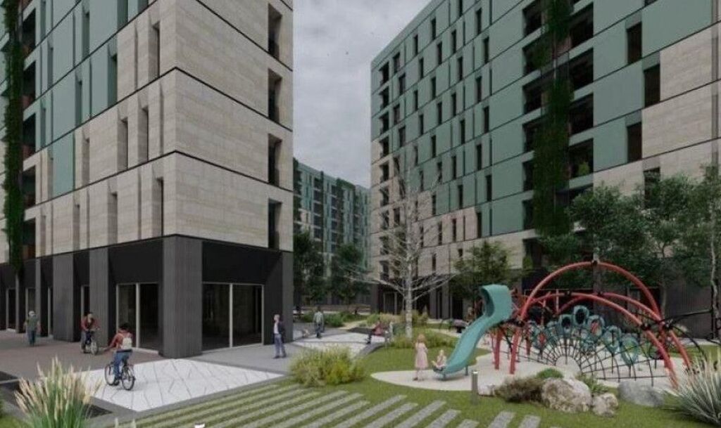 Apartament 2+1+2 tualete RiverSide residence, ish parku