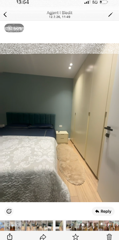 1+1,furnished for the first time,red school,700 thousand lek