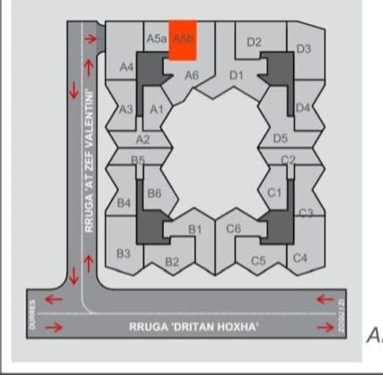 Apartament 1+1 per shitje Colonade Residence !