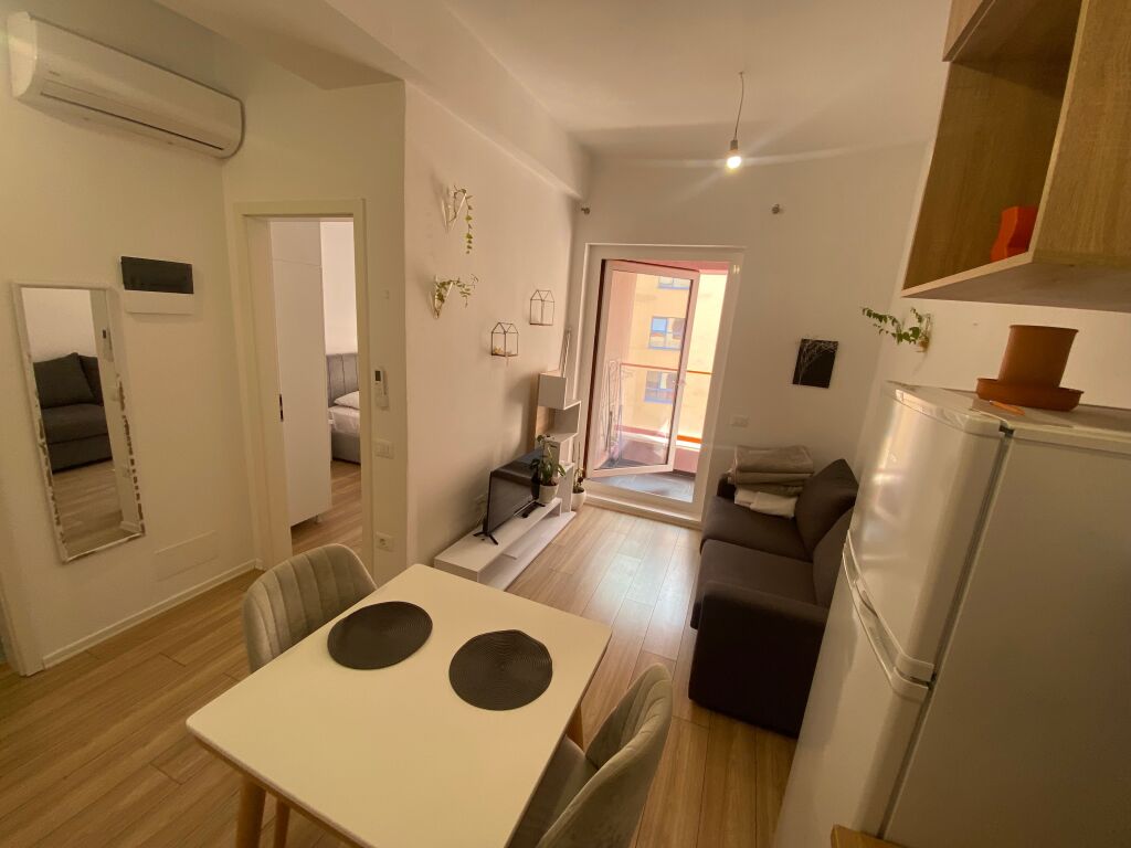 🏠 Apartment 1+1 for Rent above Ali Demi Field, at Mangalem 21, Tirana