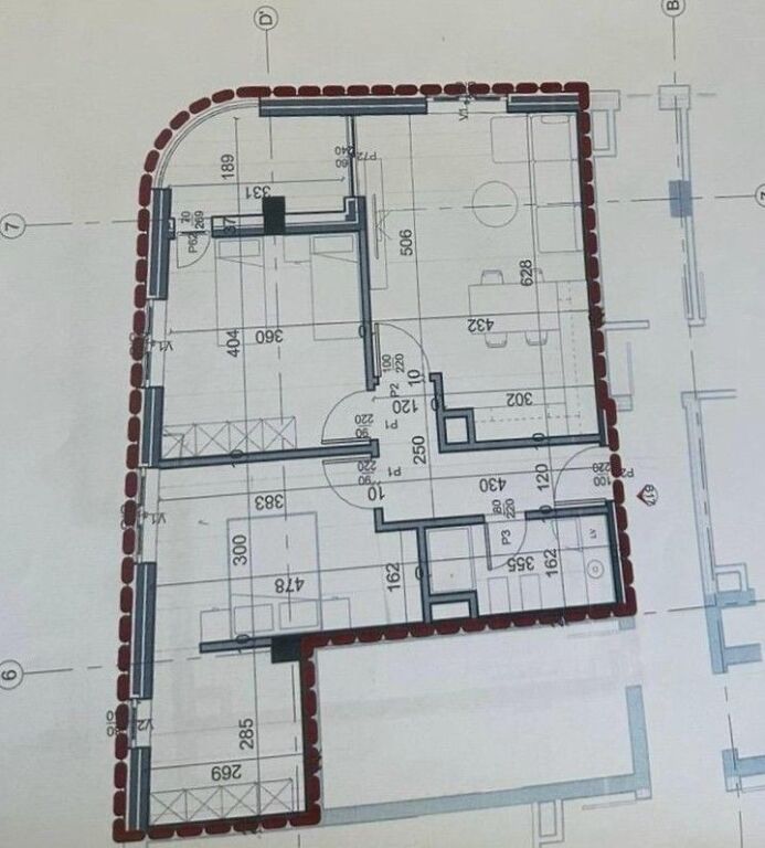 SHITET APARTAMENT 2+1+2 ISH FUSHA AVIACIONIT 24.200.000 LEKE FH-58683