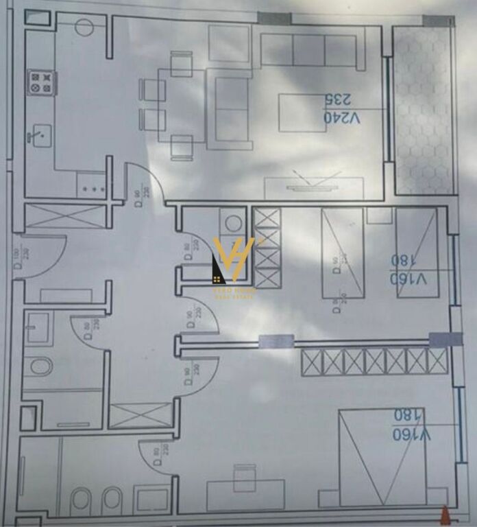 AFFITTASI APPARTAMENTO 2+1+2+BLK AL LAGO ASCIUTTO 1.200 EURO