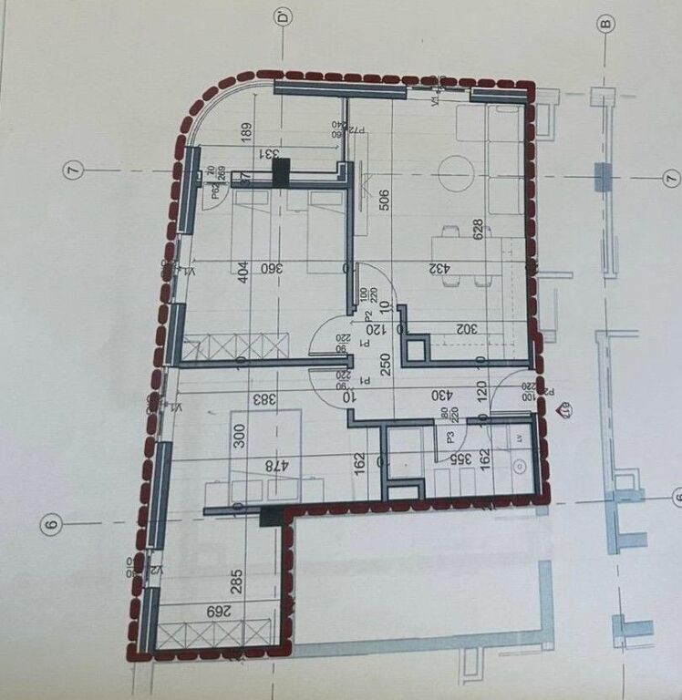 VENDESI APPARTAMENTO 2+1+2 EX CAMPO D'AVIAZIONE 24.200.000 LEKE FH-58685