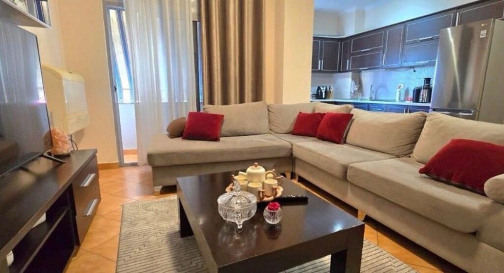 Apartment 2+1+2 with two balconies for sale on JORDAN MISJA Street, Tirana