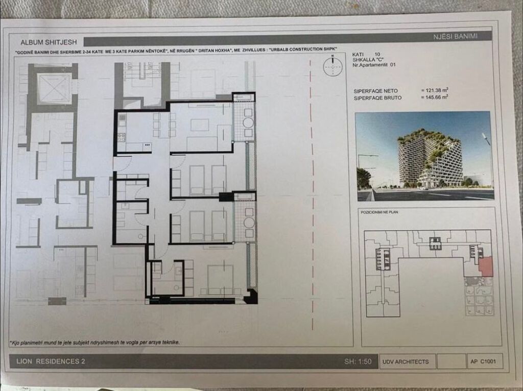 Vendesi Super Appartamento 3+1+2+Balconi Lion Park 2