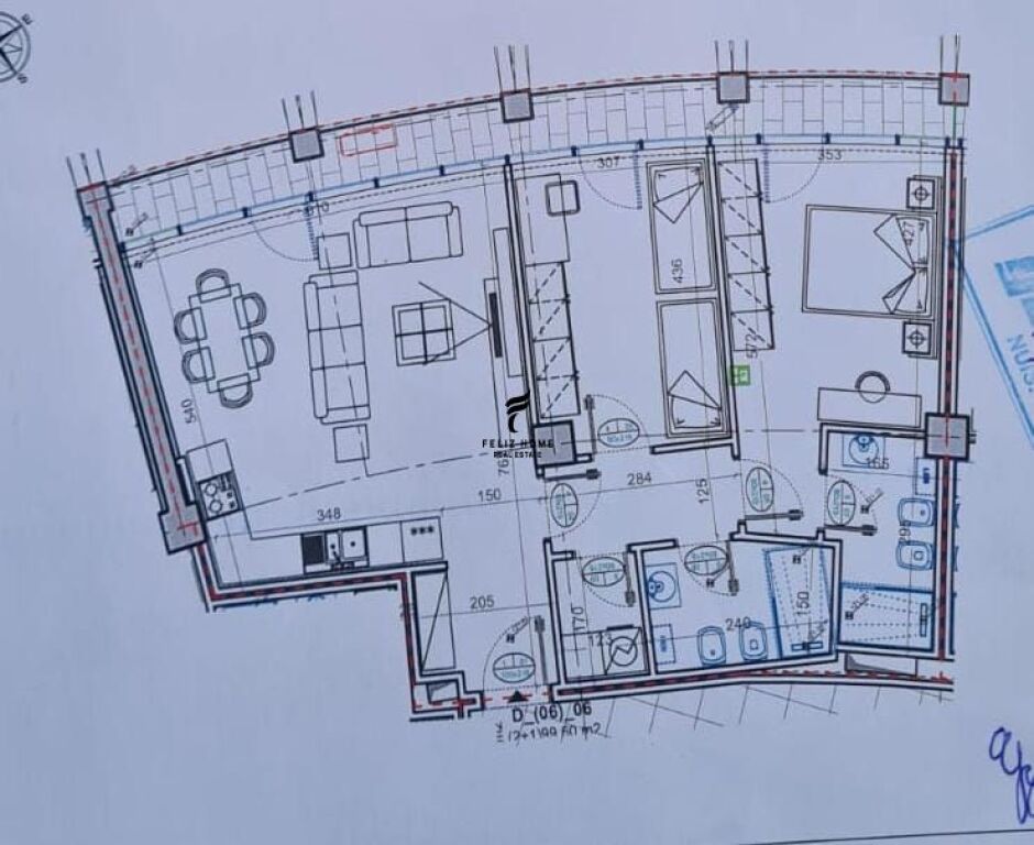 SHITET APARTAMENT 2+1 LAKE VIEW 600.000 EURO FH-58715