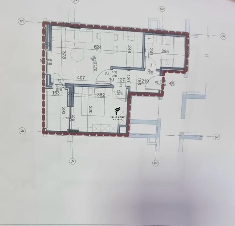 IN VENDITA APPARTAMENTO 1+1 EX CAMPO DI AVIAZIONE 15.310.000 LEKE FH-58896