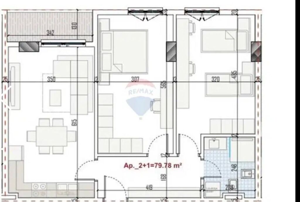 Vendesi in vendita appartamento 2+1 presso Ring Side Residence