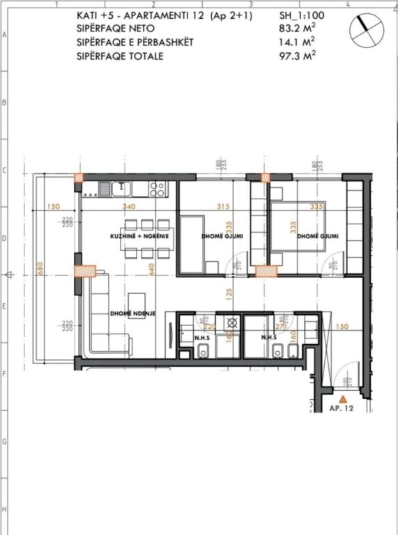 Shitet apartament 2+1 tek Fusha e Aviacionit  Shitet apartament 2+1 në një zonë shumë të mirë dhe të qetë, Ish Fusha e Aviacionit 💰 Çmimi: 150,000 €