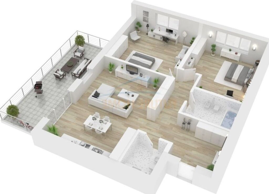 Qera, Apartament 2+1, 21 Dhjetori, Tirane