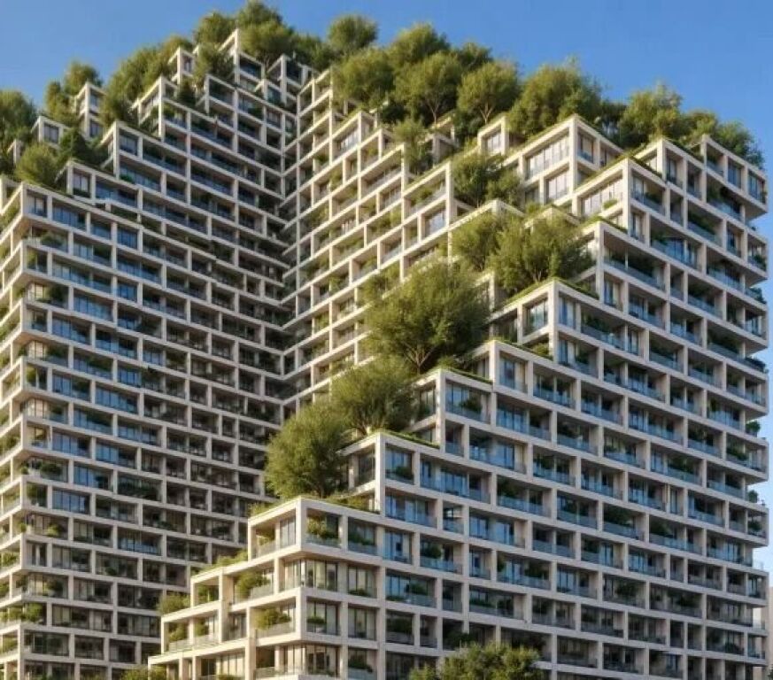 Shitet Apartament 1+1 te Rezidenca Lion Park 2 prane Zogut te Zi.