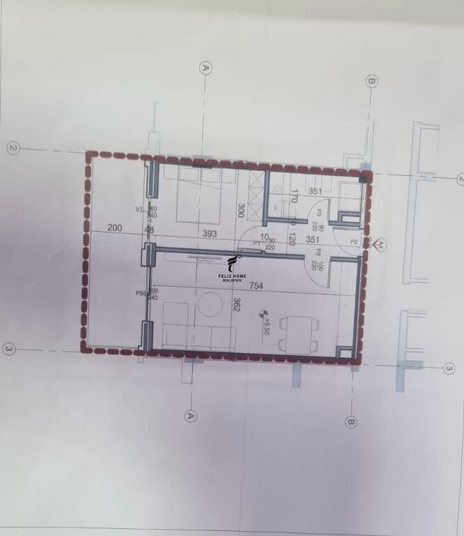 SHITET APARTAMENT 1+1 SH FUSHA AVIACIONIT 18.690.000 LEKE FH-58910