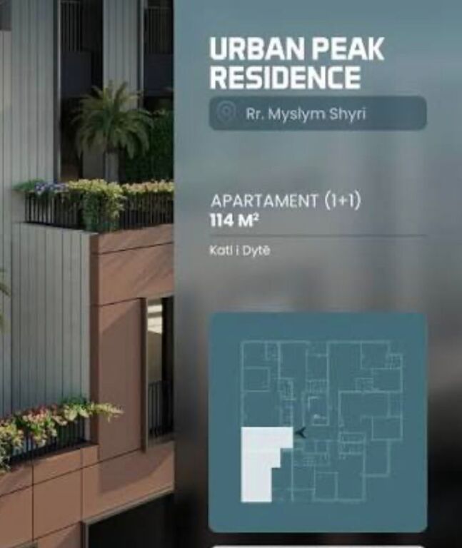 Appartamenti in vendita a Urban Peak nel Centro, Myslym Shyri