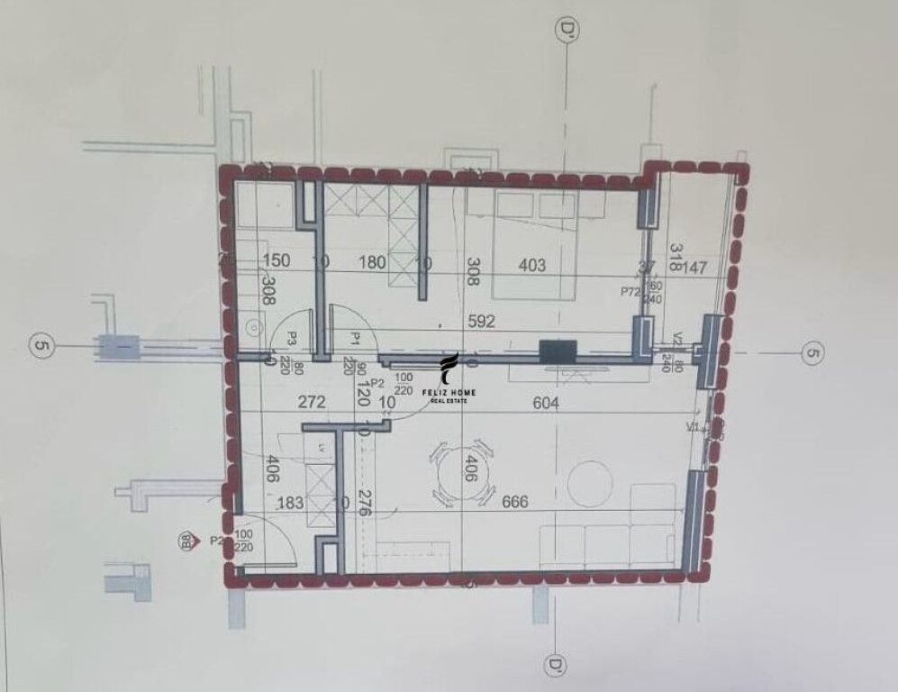 SHITET APARTAMENT 1+1 ISH FUSHA AVIACIONIT 18.670.000 LEKE FH-58914