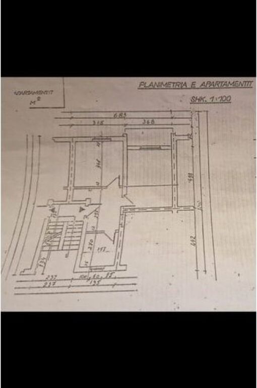 1+1 apartment for sale on Mine Peza street, Tirana. 120,000 €