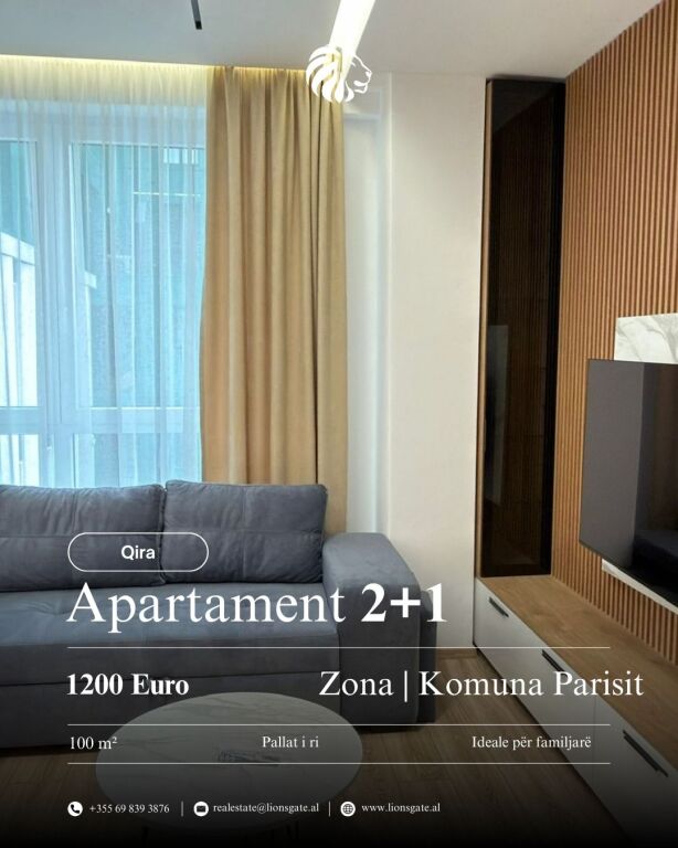 🏠 APARTAMENT 2+1 ME QERA – KOMUNA E PARISIT