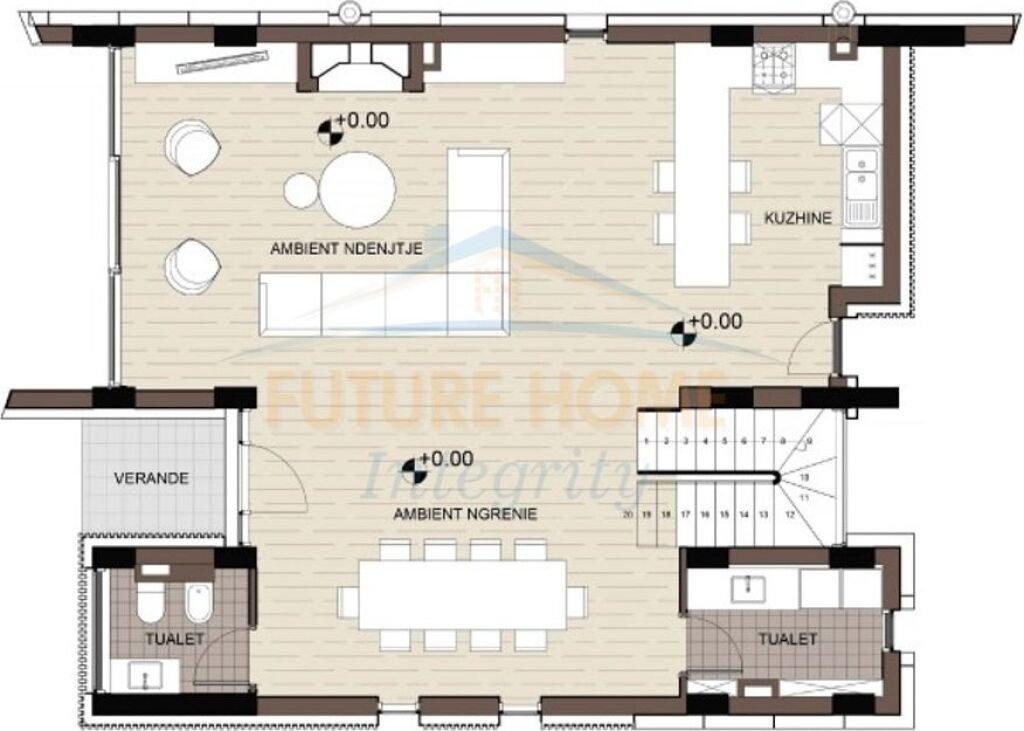 Shitet, Vilë 4-Katëshe, Perla Gardens Residence, Mjull-Bathore, Tiranë.