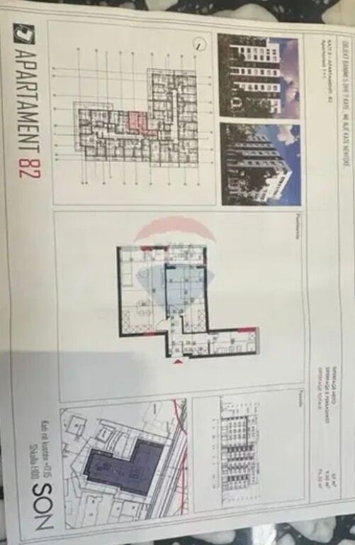 Shitet Apartament 1+1 tek Platinium 2, Paskuqan.