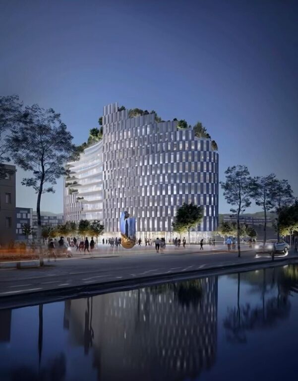 Office for rent 662 m2 near Hotel Dajti