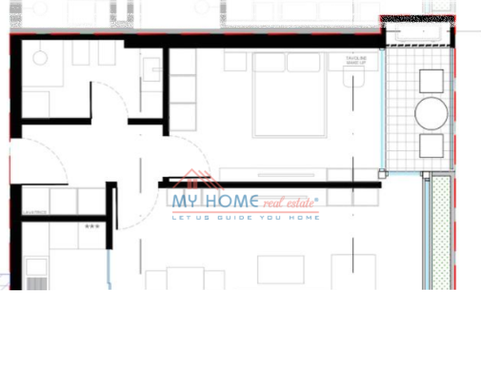 Apartament 1+1 ne Shitje Zogu i Zi Tirane