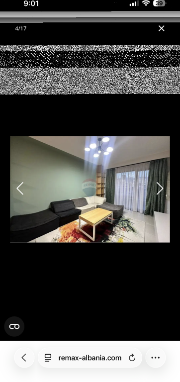 Apartament 1+1 me qera 21 Dhjetori Kontakti Jepet apartament 1+1 me qera tek 21 Dhjetori Kompleksi Kontakt. Organizohet nga 1 ambient ndenje dhe gatimi bashke,1 dhome gjumi,1 tualet dhe 1 ballkon. Apartamenti ndodhet ne katin e 4 te nje pallati te mireadministruar me ashensor. Apartamenti lirohet me 15 Mars. Per me shume informacione na kontaktoni.