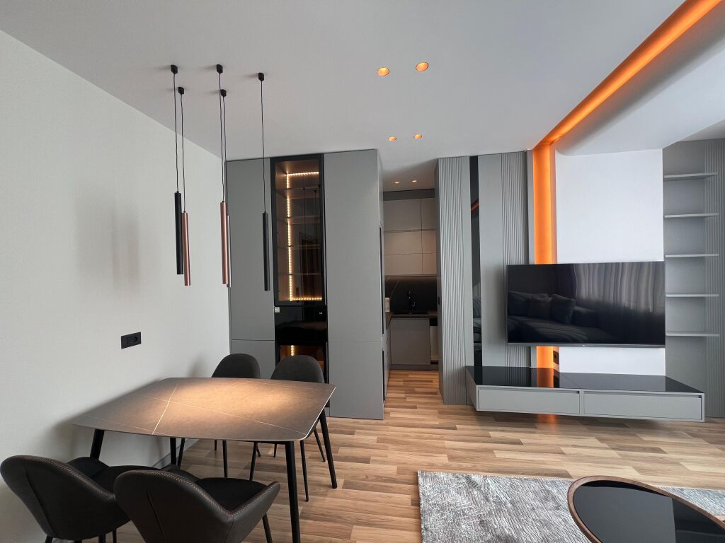 Apartment 1+1 for rent on Elbasani Street.