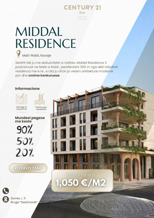 MIDDAL RESIDENCE – Mali i Robit 🌊